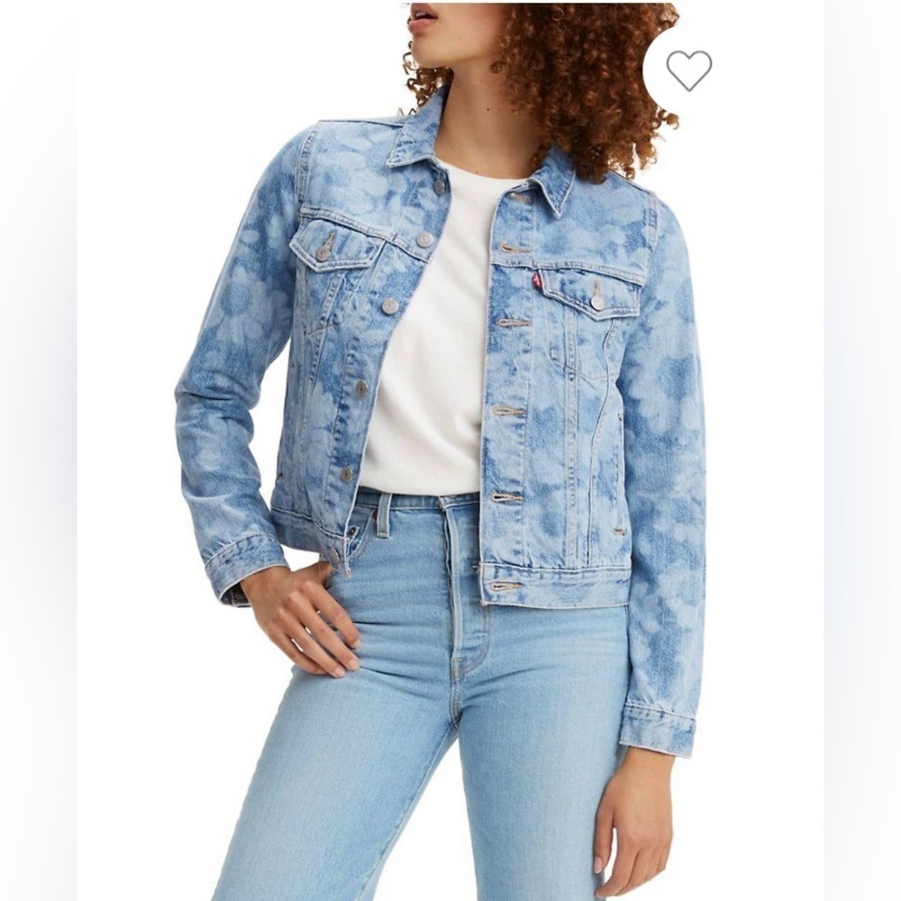 👉, Levi’s Women’s Trucker Jacket, Original Fit - Size Medium - Picture 4 of 6